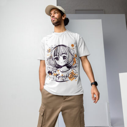 Good day-Recycled unisex basketball jersey - Image 4