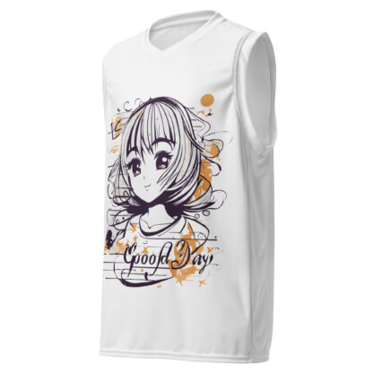 Good day-Recycled unisex basketball jersey - Image 7