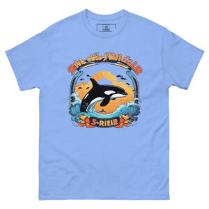 Sink the Rich Funny Orca Killer Whale Meme T-Shirt