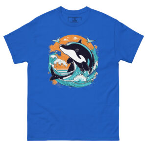 Killin It Orca Killer Whale Retro 60s Summer T-Shirt