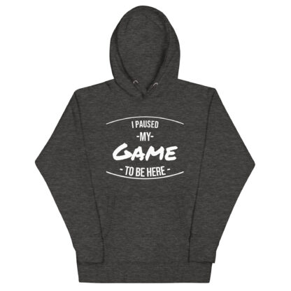 I paused my video game to be here Hoodie