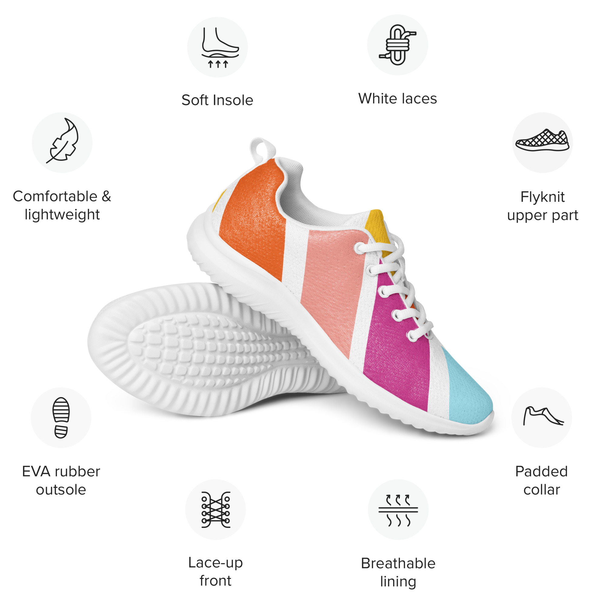 Colorful Women's Sneakers