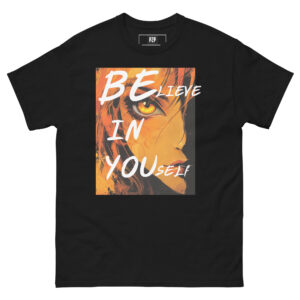 Positive Inspirational Quote T-Shirt Believe In Yourself