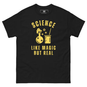 Mens Science Like Magic But Real Tshirt Funny Nerdy Teacher Tee