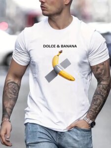 The 'Comedian' Taped Banana Tee