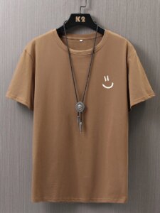 "Good Vibes Only" Minimalist Smiley Graphic Tee