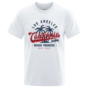 "West Coast Drip" Retro California Surfing Tee