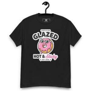 Certified Glazed Hot & Sticky Donut Graphic Tee