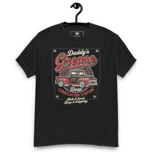 Retro Daddy's Grease Lubrication Station Streetwear T-Shirt