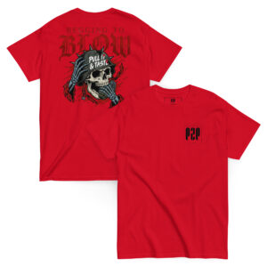 Begging To Blow Edgy Skull Grenade Streetwear Tee