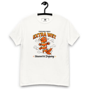 Extra Wet Glazed & Dripping Sushi Streetwear Graphic Tee