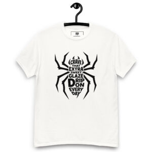 Sweet Glaze Drip Y2K Spider Streetwear Graphic T-Shirt