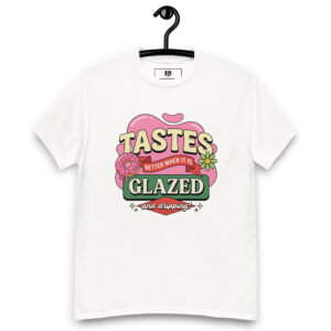 Glazed And Dripping Retro Y2K Streetwear Tee